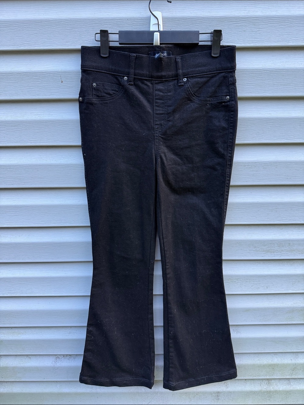 Spanx | Spanxshape Everywear Pull-On Flare Jeans Black size Small